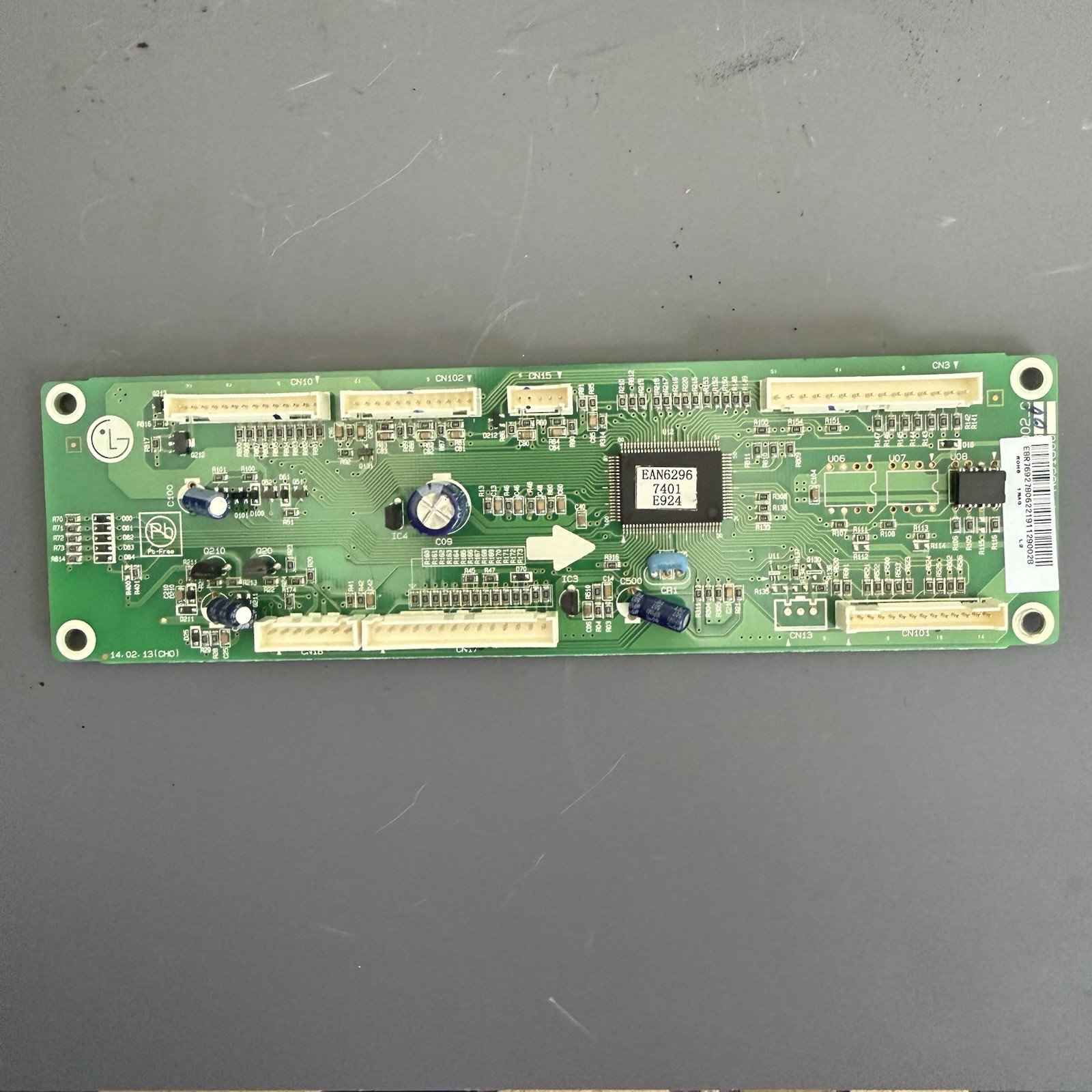 GE MW/Oven Control Board Ass.  Part # WB27X22090 WB27X32624