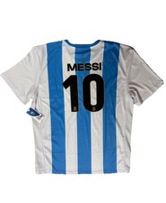 AFA Licensed Argentina National Team Lionel Messi # 10 Soccer, Futbol, Jersey XL