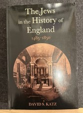 The Jews in the History of England 1485-1850, David S. Katz (English) Paperback