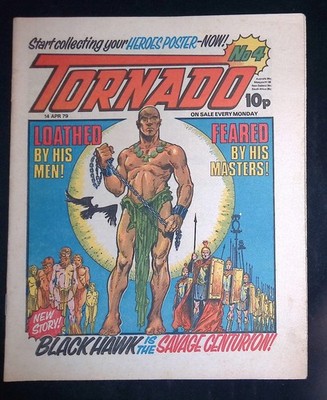Tornado #4 14 April 1979 Bronze Age IPC Magazines VF+