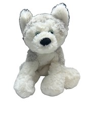 Gund Cozys Collection Gray Husky Dog Plush Retired Model 4061092 Very Soft
