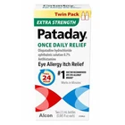 Pataday Extra Strength Once Daily Relief Eye Drops Twin Pack 2 x 0.085oz / 2.5ml