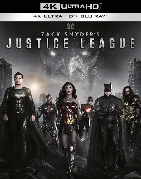 4K Ultrahd + Blu-Ray Zack Snyder's Justice League Batman Superman Wonder Woman-image