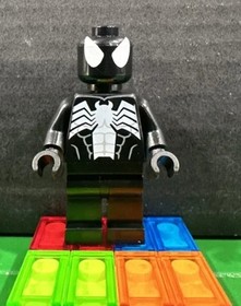 REAL LEGO SDCC Symbiote Spiderman San Diego Comic Con V-6 Pack Abs Alternative