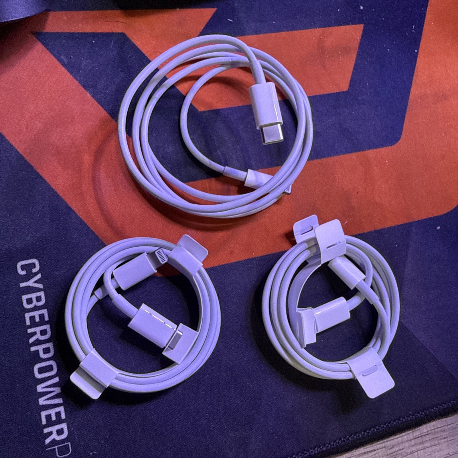 3Pack MFi Certified USB C to Lightning Fast Charger Cable 3ft for iPhone-image