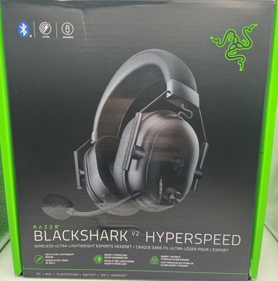 Razer Blackshark V2 Hyperspeed Wireless Lightweight Gaming Headset. OPEN BOX