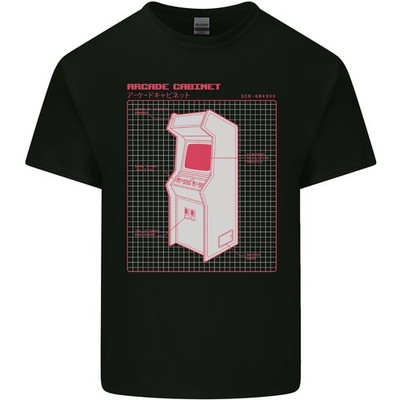 Retro Arcade Spielautomat Gaming Gamer Kinder T-Shirt Kinder