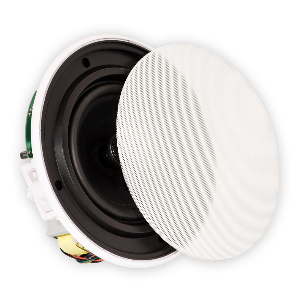 Theater Solutions TSQ670 Flush Mount 70 Volt Speakers with 6.5" Woofers Ceiling