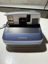 Polaroid ONE 600 100mm Focus Range 3ft Camera Light Blue And Gray