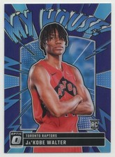 Ja'Kobe Walter 2024-25 Donruss Optic My House Purple Holo Prizm RC Rookie #10