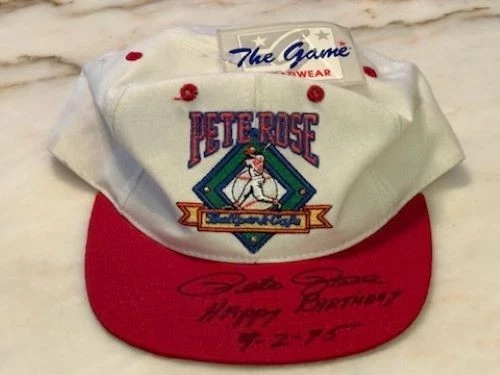 Pete Rose Baseball MLB Original Autographed Hats for sale | eBay