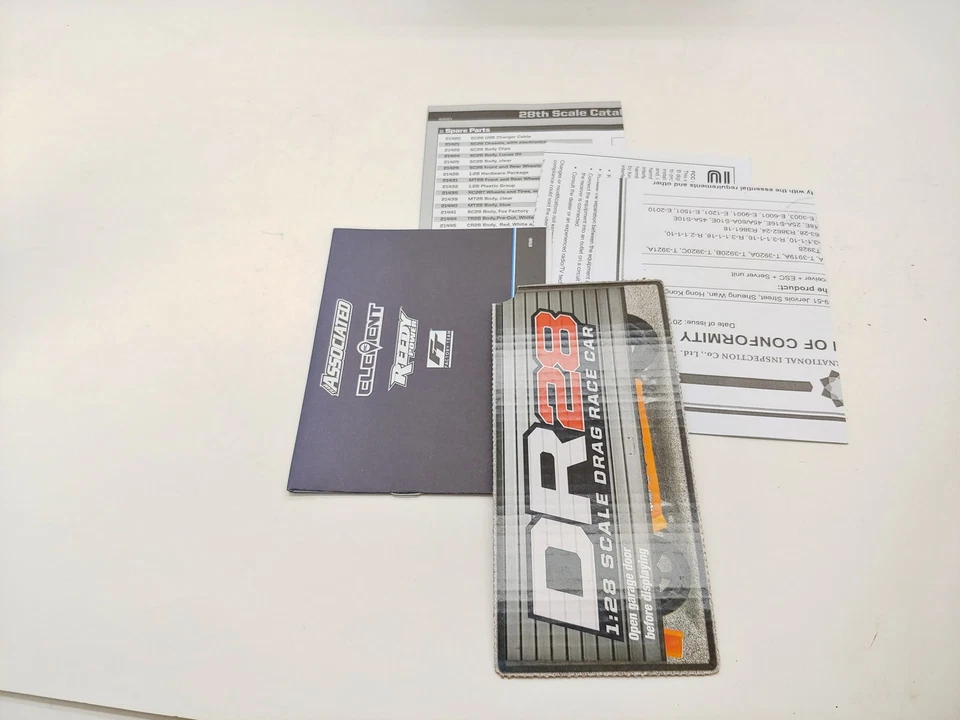 Team Associated 1/28 28 Scale RTR DR DR28 Mini Drag Car Light Use - Image 4 of 4