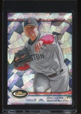 2012 TOPPS FINEST #44 JON LESTER ATOMIC REFRACTOR #/5