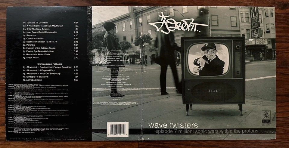 Wave Twisters, Episode 7 Million: Sonic Wars Within The Protons Double Vinyl LP - Image 2 of 4