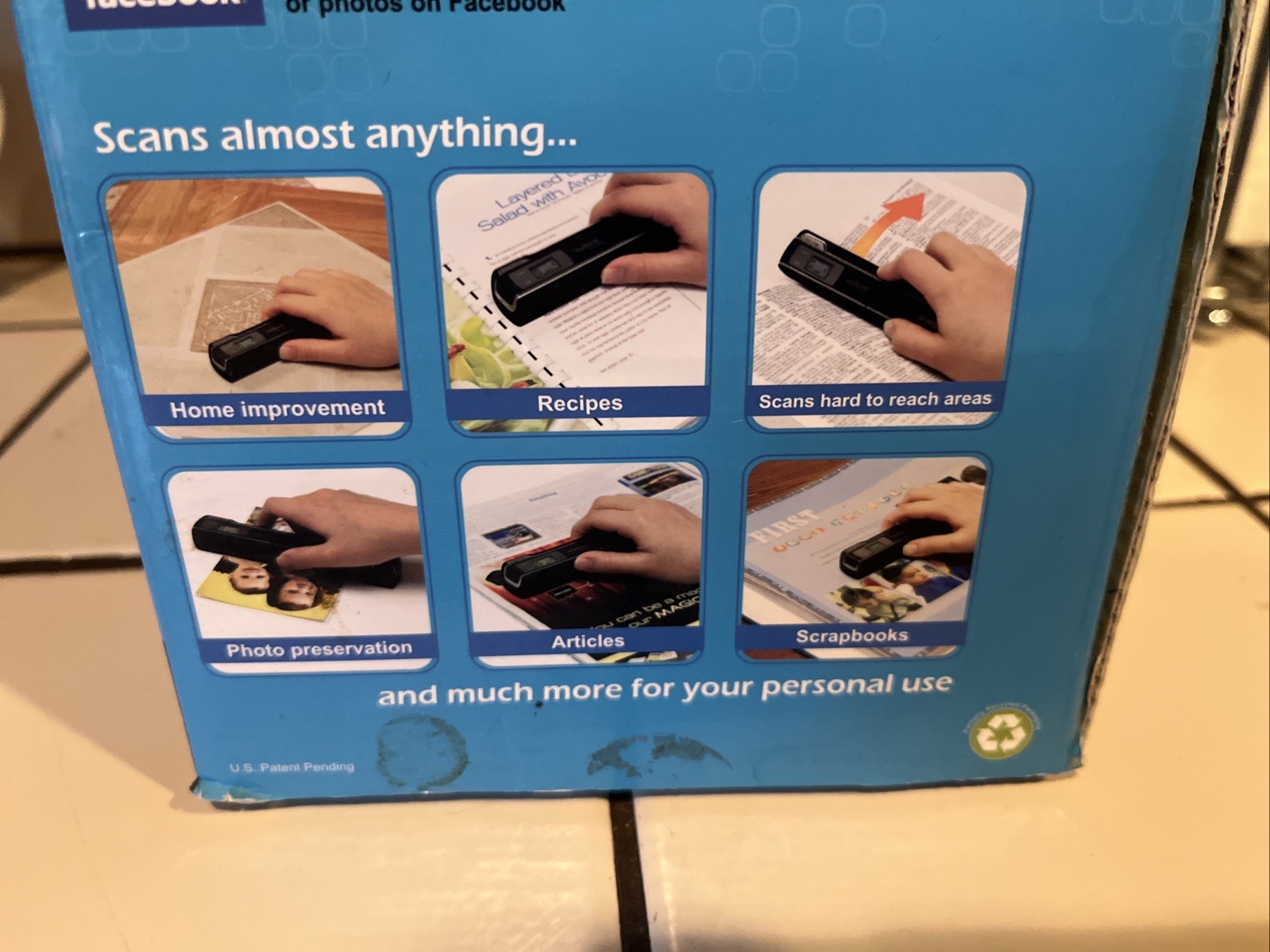 VuPoint Solutions Magic Wand Jr. Portable Scanner PDS-ST510-VP New In Box