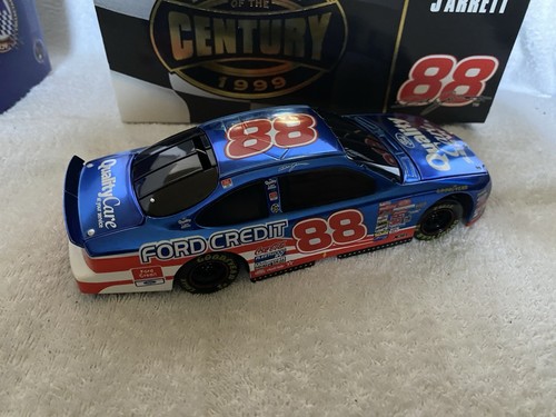 Dale Jarrett #88 Quality Care Last Lap of the Century 1999 Taurus Bank Chrome Bl