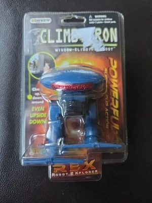 Climb Tron Rex Vintage Window Climbing Robot Toy New - Image 1 of 2