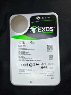 SEAGATE EXOS ENTERPRISE GREEN 12TB ST12000NM001G