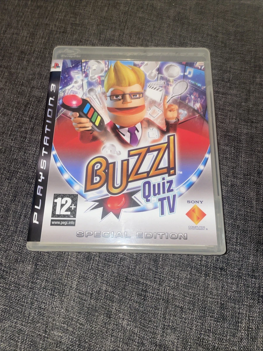 Jeu PS3 Buzz "Le Plus Malin Des Français" - Version PAL - Bon état - Quiz Et Trivia