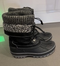 Girls Snow Boots With Cuff