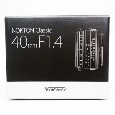 （o.d）VoightLander NOKTONclassic40mm VoightLander single focus lens NOKTON classic 40 mm F1.4 131507