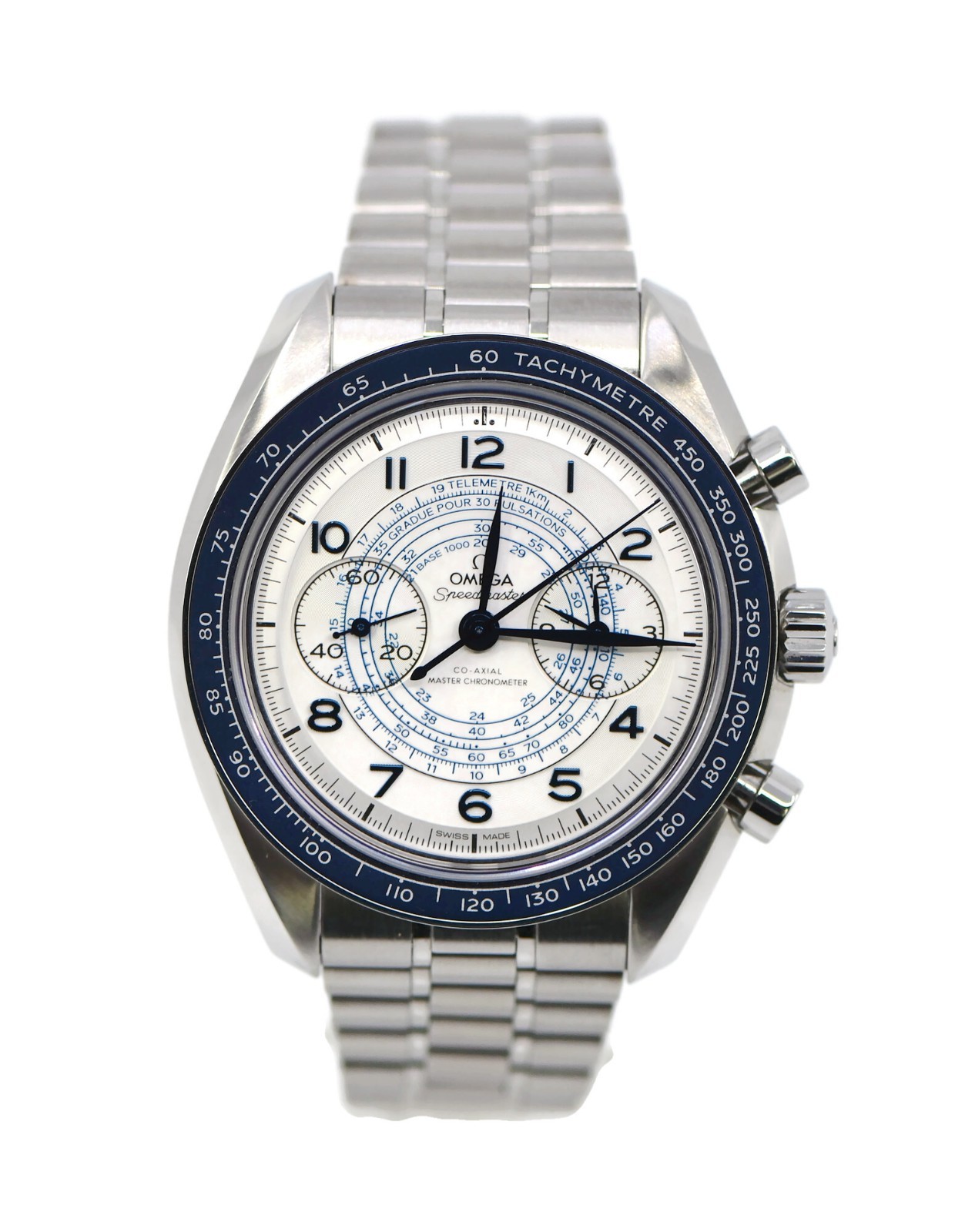 Omega Speedmaster Chronoscope Steel Watch Ref 329.30.43.51.02.001