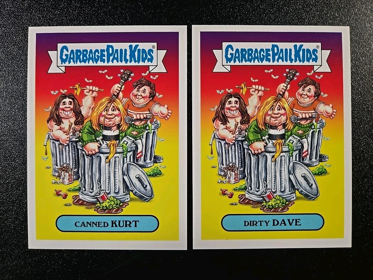 Nirvana Kurt Cobain Dave Grohl Krist Novoselic Spoof Card Set