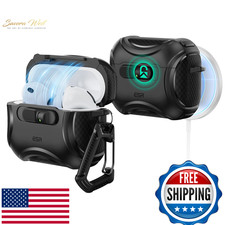 ESR AirPods Pro 3 Case Cyber Series Black MagSafe Drop-Proof Lock USB-C