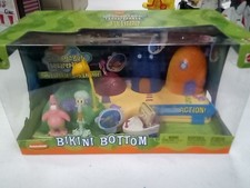 Spongebob Squarepants Bikini Bottom Playset Sealed 2003 Mattel Rare VTG Read