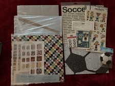 Maude Asbury Soccer Scrapbook, Refill Pkg., Soccer Stickers
