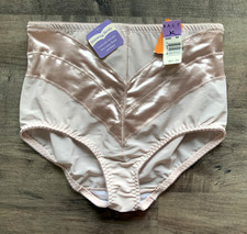 NEW BALI Nude Pantie Shaper BODY SLIMMER High Cut Brief 8986 Sz XL
