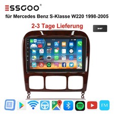 +DAB Android 15 F&uuml;r Mercedes Benz S Klasse W220 1998-2005 Autoradio GPS NAVI RDS