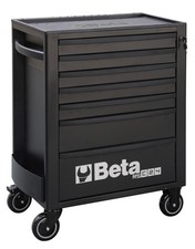 Beta RSC24 7 Drawer Mobile Roller Cab Tool Box in Black- RSC24/7-N