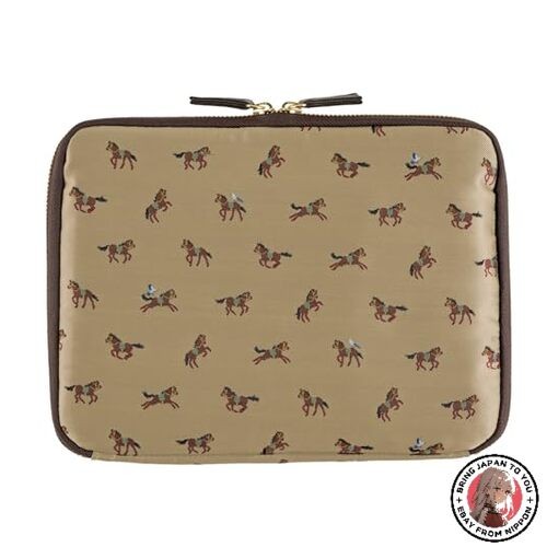 NEW Hobonichi Large Drawer Pouch/Tie & Chief Galloping Horse - Picture 1 of 1