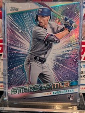 2024 Topps Series 2 - Stars of MLB #SMLB-47 Evan Carter (RC) Texas Rangers