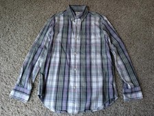 Crewcuts J. Crew Plaid Button Up Shirt Size 1...