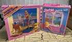 2 VTG Barbie Doll Bubble Bath & 11400 Physical Fitness Center Gym Lot Orig Box