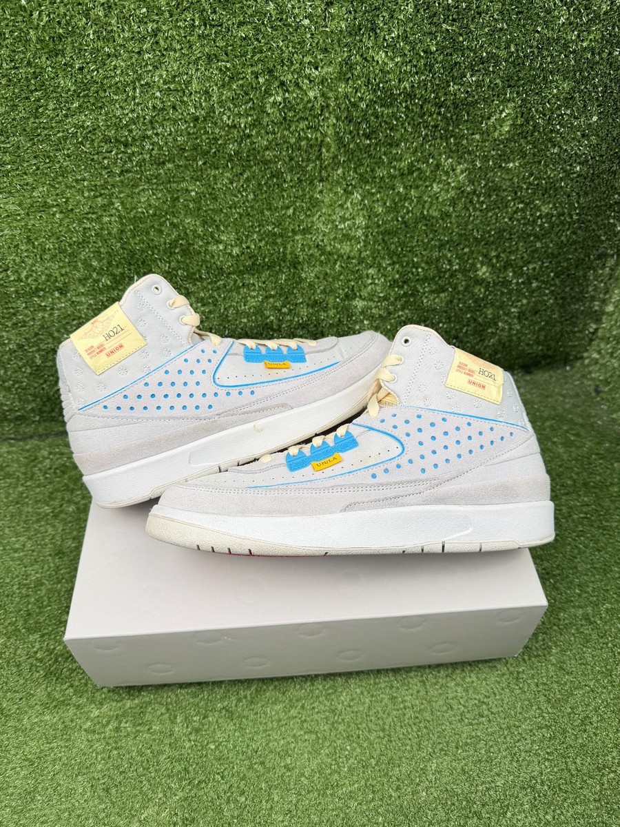 Size 9.5 - Jordan 2 Retro x Union LA Gray Fog 2022 195244675661| eBay