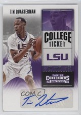 2016 Panini Contenders Draft Picks College Ticket Tim Quarterman #146 Auto 1cc7