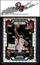 2023-24 Panini Prizm #286 Adama Sanogo Prizms Premium Factory Set #/150 SN,RC