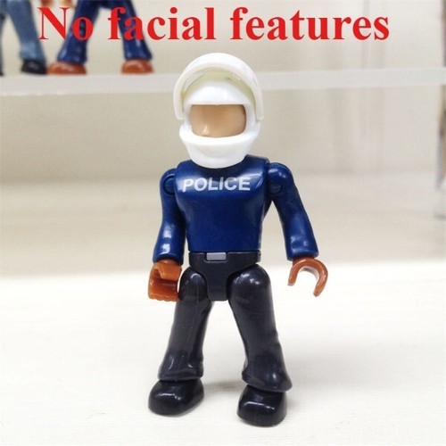 Mega Bloks CAT Firefighter Prisoner Building Blocks Figure Model Doll Toy 1X - Picture 25 of 25