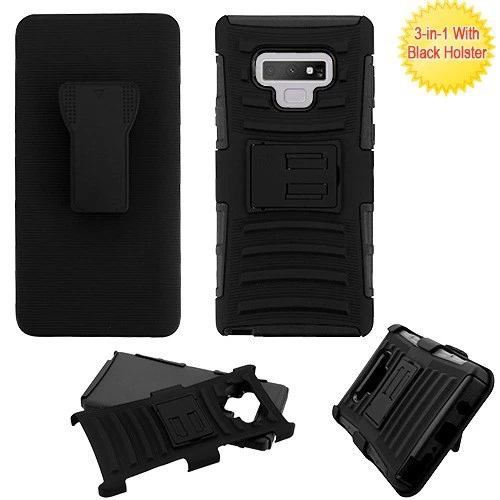 For Samsung Galaxy Note 9 Hybrid Shockproof Rugged Hard Case Cover Clip HOLSTER - Image 2 of 4