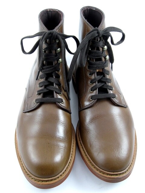 Allen Edmonds HIGGINS MILL CHROMEXCEL WEATHERPROOF Boots 9.5 D Natural (577N)