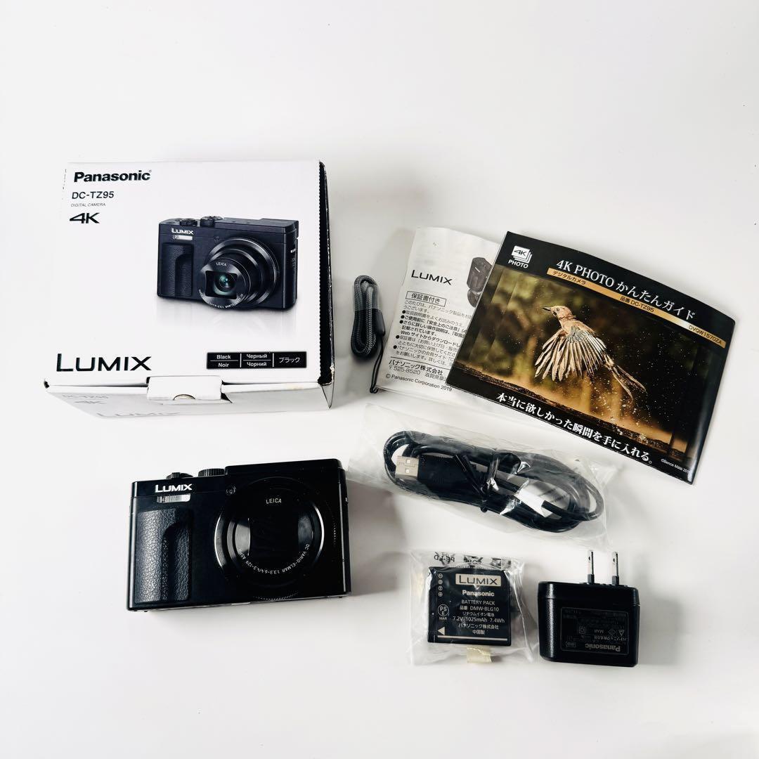 Panasonic LUMIX DC-TZ95D Digital Camera Black Operation Panasonic LUMIX DC-TZ95D Digital Camera Black Operation