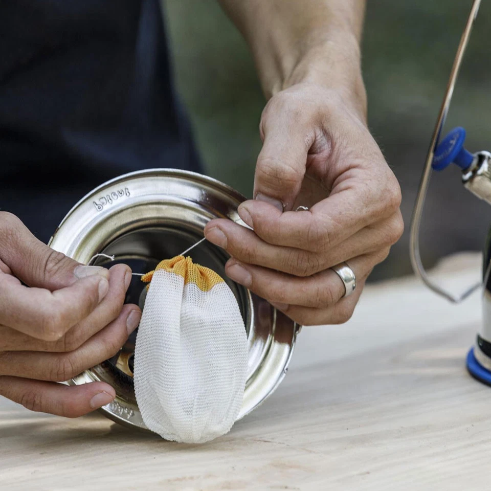 Lámpara De Petróleo Petromax HK 500/829 Lámpara De Luz Lámpara De Gasolina Cromo - Imagen 3 de 4