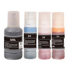 4 Ink Bottle 32XL 31 Fits For HP Smart Tank 5105 555 7005 7006 7305 7306 7605