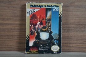 NES  Nobunaga's Ambition (NES, 1989) CIB - COMPLETE! w/ Protector