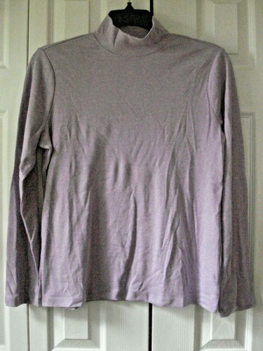 Camisa de cuello alto simulada para damas talla XL colores surtidos algodón nueva - Imagen 7 de 15