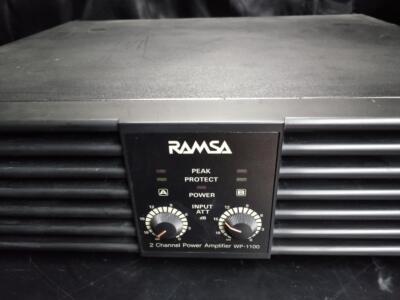 Ramsa WP-1100 Power Amplifier Good Condition Used | eBay