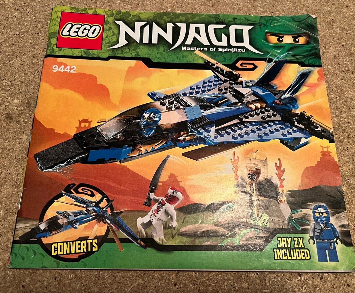 LEGO NINJAGO JAYS STORM FIGHTER 9442 INSTRUCTION MANUAL ONLY | eBay